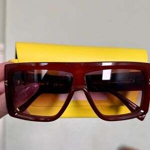 Marc Jacobs Burgundy Sunglasses